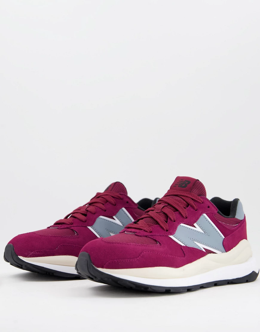 New Balance – 57/40 – Sneaker in Burgunderrot günstig online kaufen