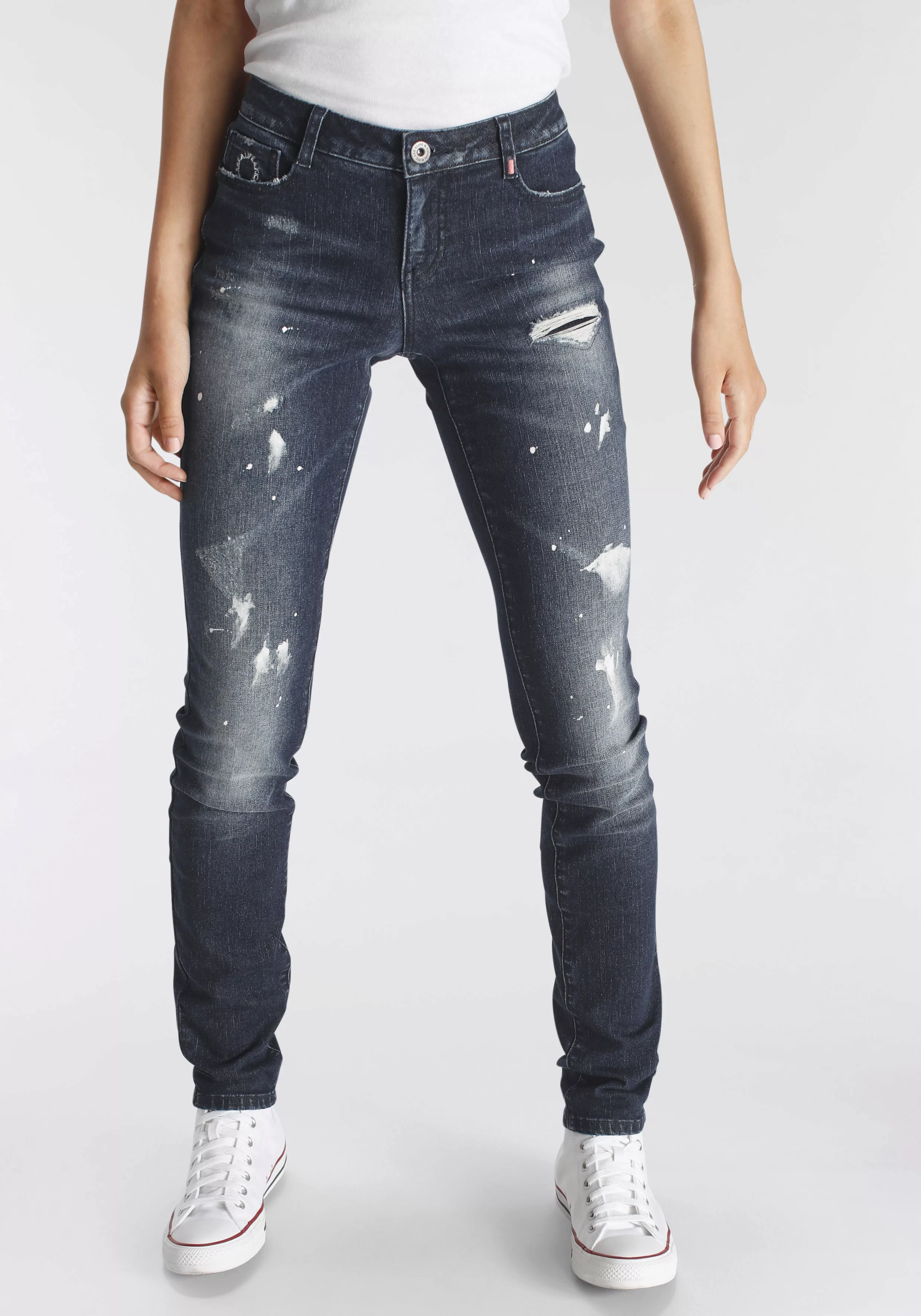 Alife & Kickin Low-rise-Jeans Laser SLIM-FIT NolaAK NEUE KOLLEKTION günstig online kaufen