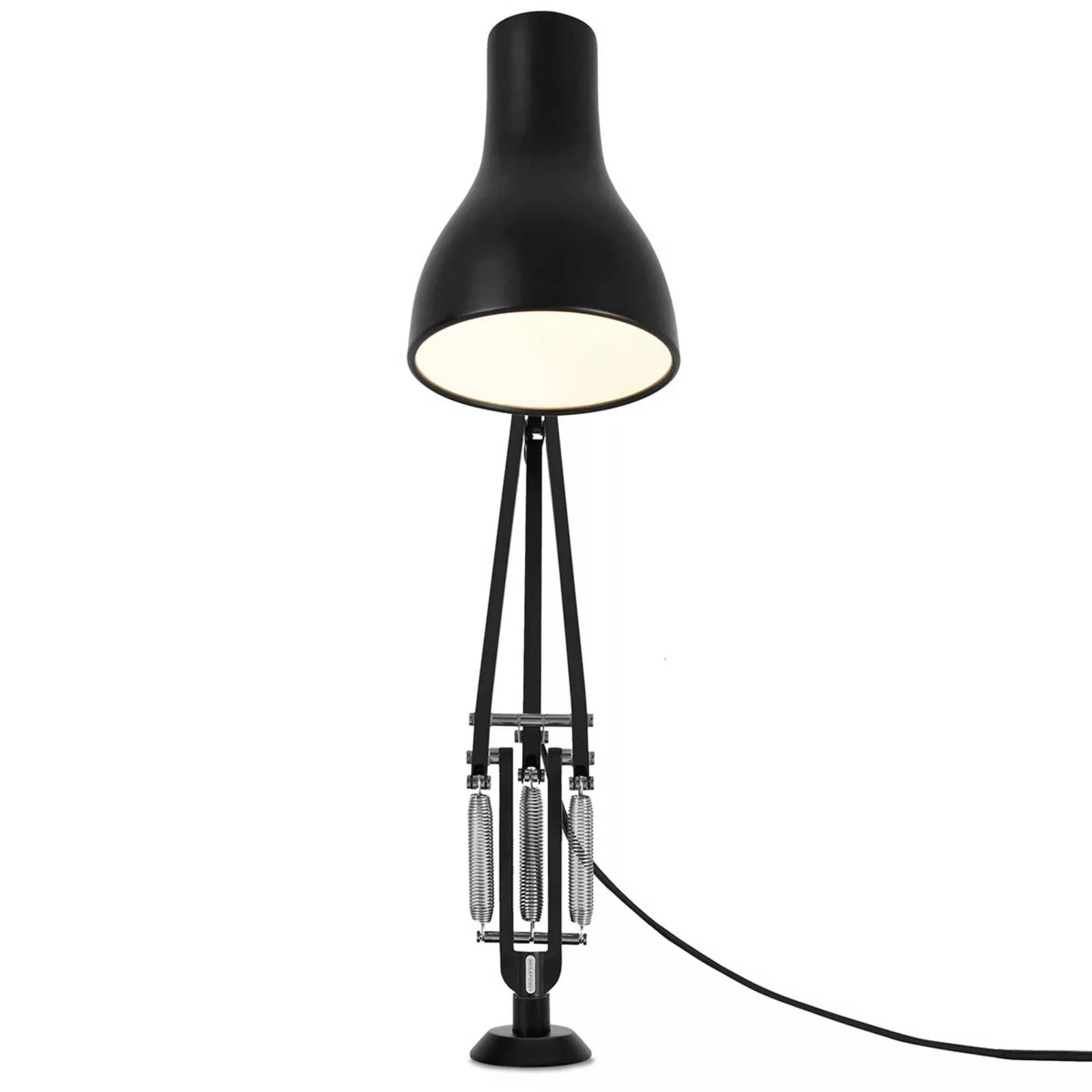 Anglepoise Type 75 Tischlampe Schraubfuß schwarz günstig online kaufen