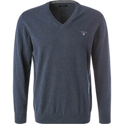 Gant V-Ausschnitt-Pullover Classic Cotton V-Neck Premium Strickpullver aus günstig online kaufen