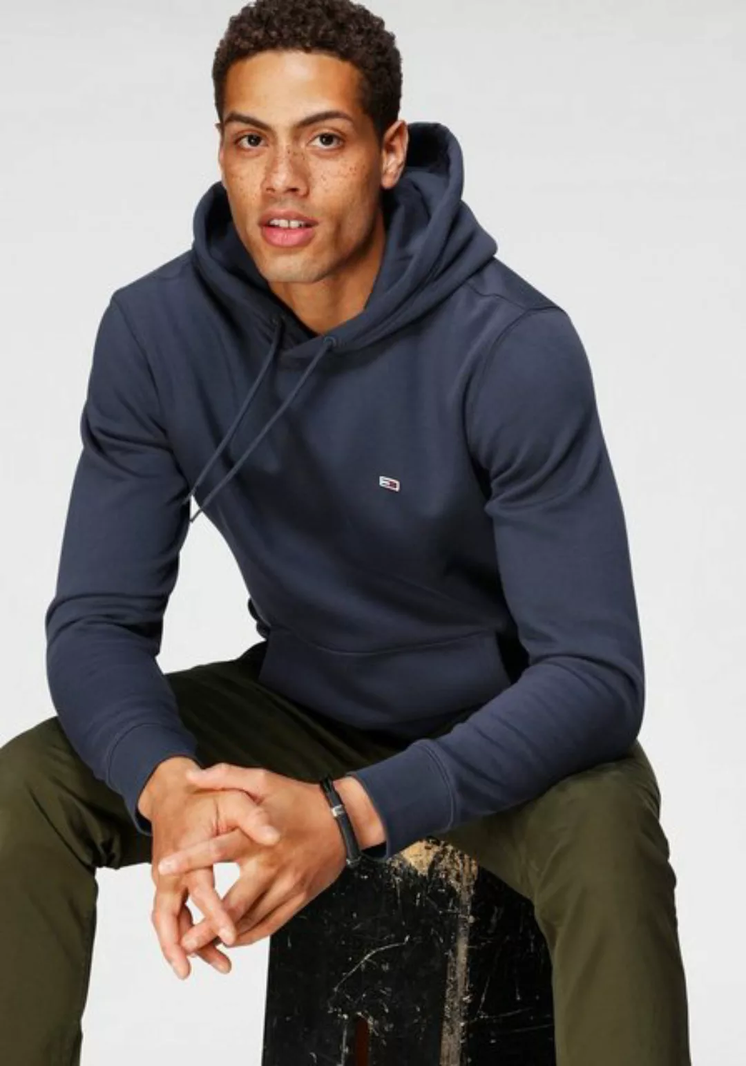 Tommy Jeans Kapuzensweatshirt TJM REGULAR FLEECE HOODIE mit wärmend weicher günstig online kaufen