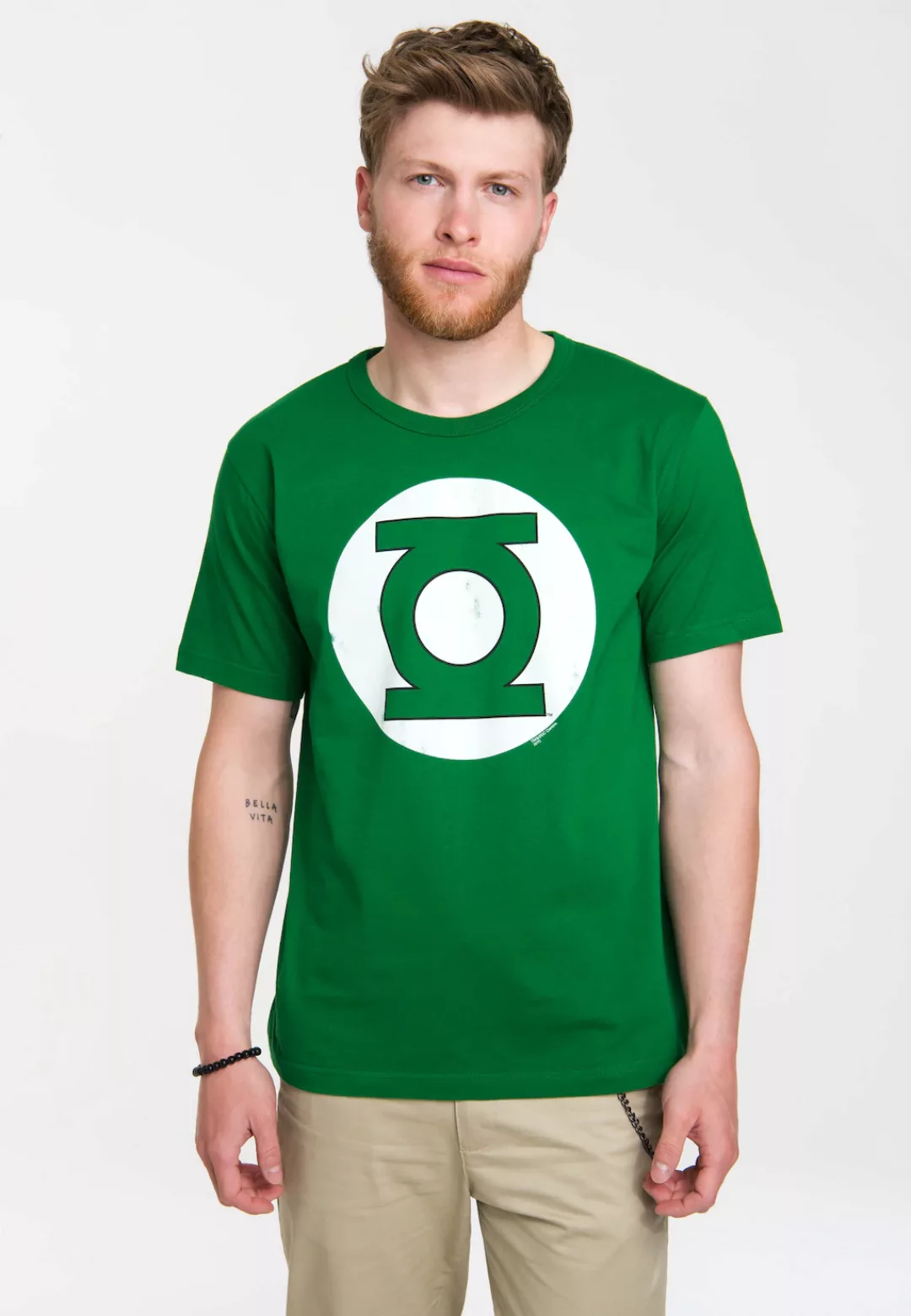 LOGOSHIRT T-Shirt "Green Lantern Logo - DC - My Power", mit coolem Print günstig online kaufen