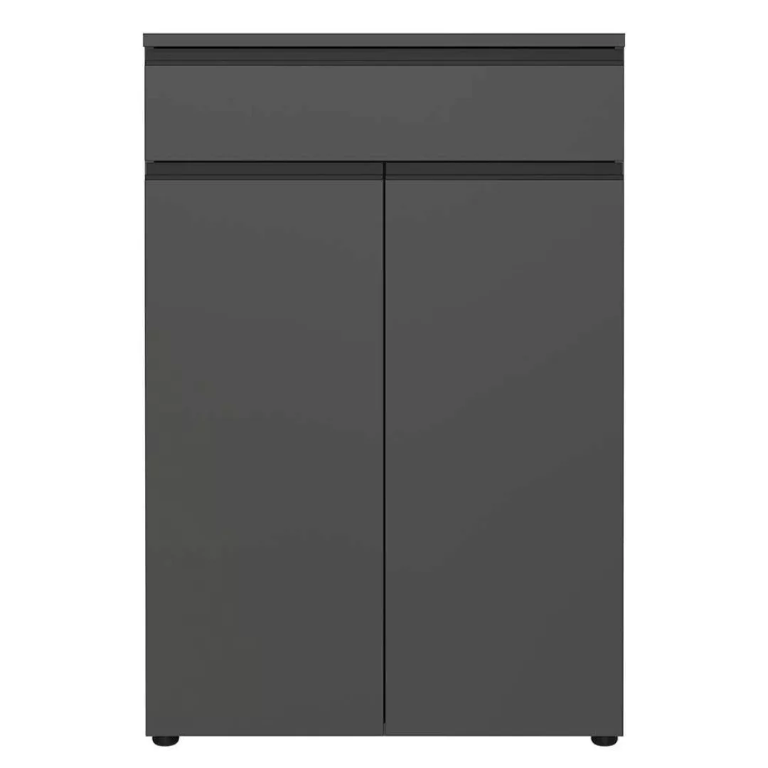 Büroschrank Schrank Büro mit einer Schublade und Drehtüren günstig online kaufen