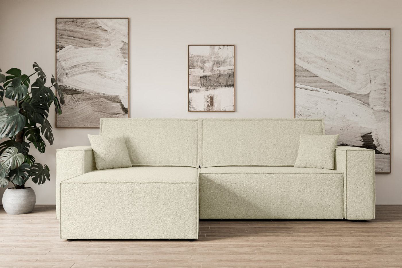 ALTDECOR Ecksofa CELTIC-XL, Couch mit Schlaffunktion, Wohnzimmer - Wohnland günstig online kaufen