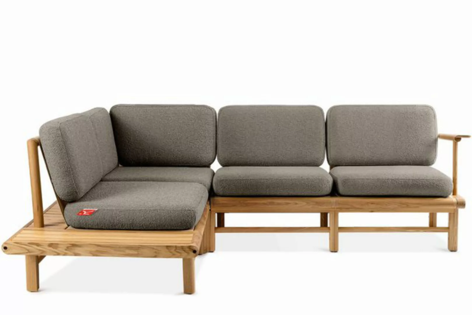 Konsimo Ecksofa ATREDA Garten-Ecksofa links, hergestellt in der EU, Massivh günstig online kaufen