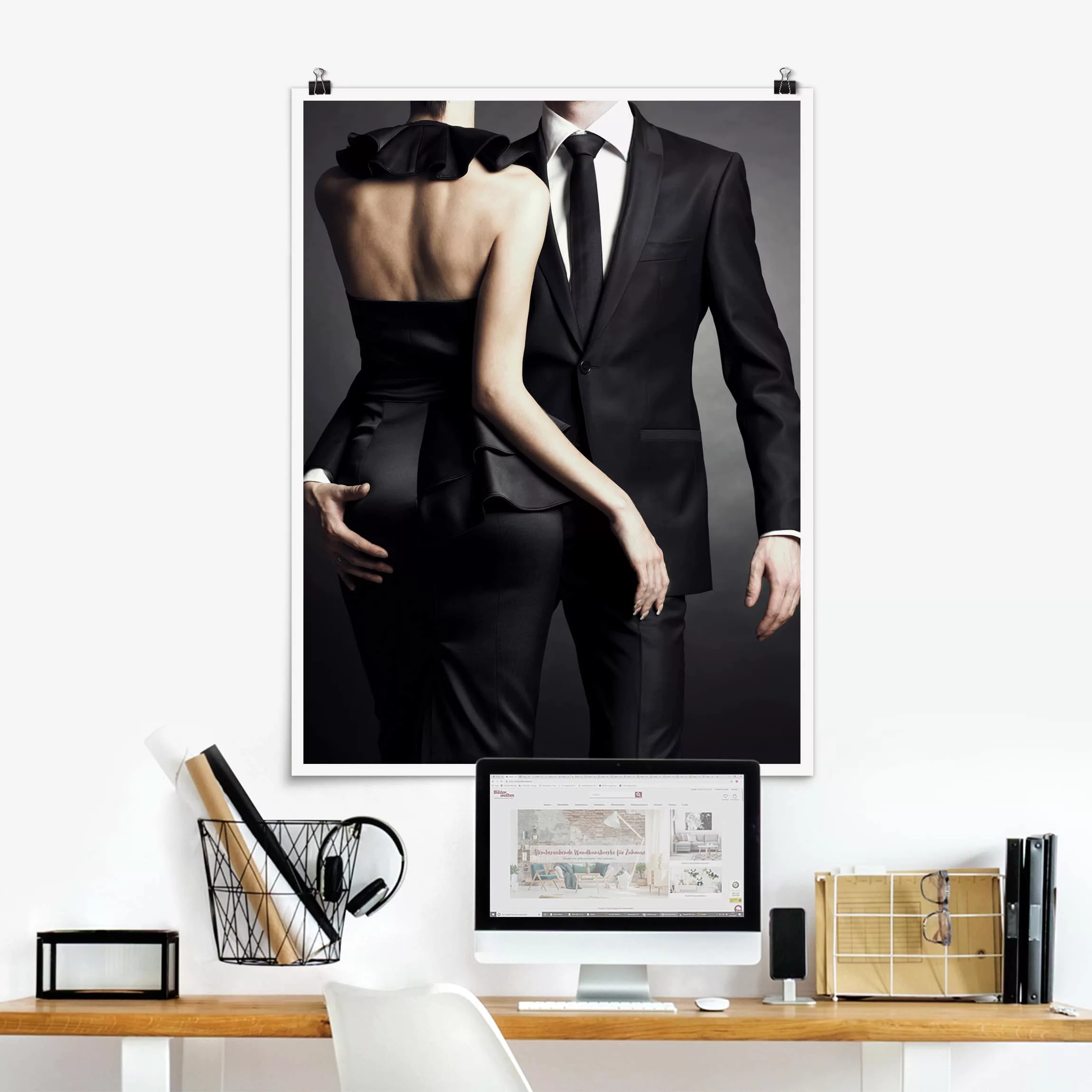Poster Portrait - Hochformat Touch of Elegance günstig online kaufen