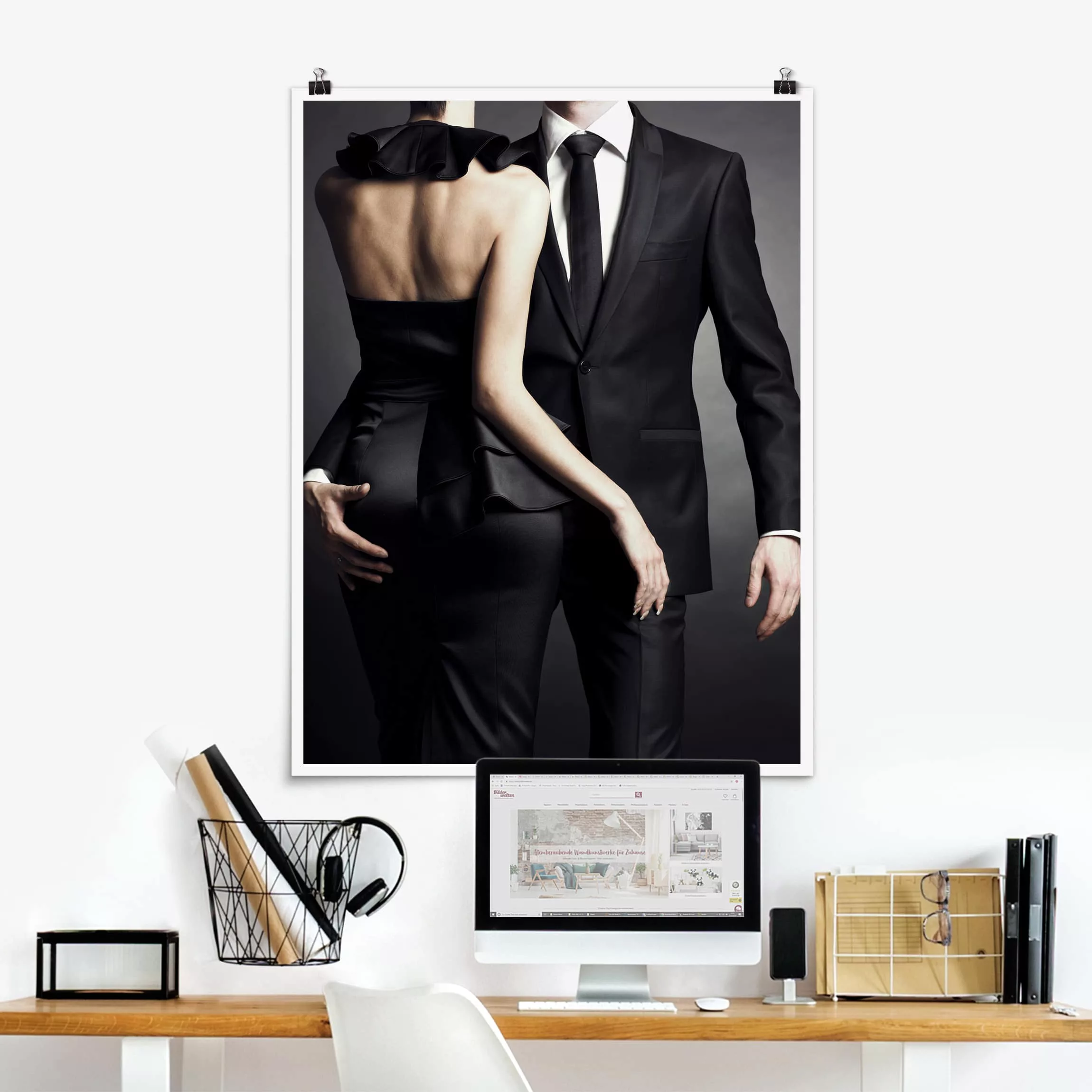 Poster - Hochformat Touch of Elegance günstig online kaufen