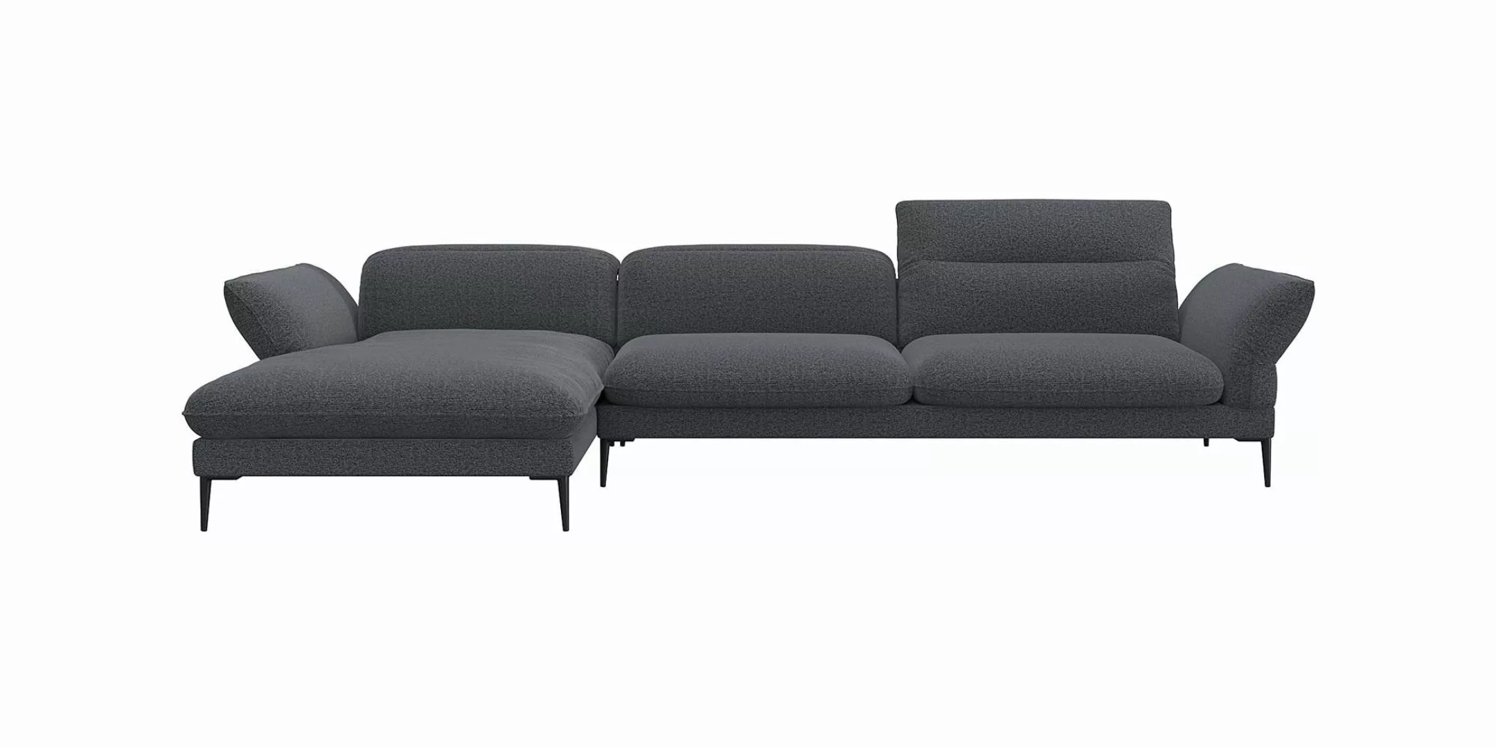 FLEXLUX Ecksofa "Salino, Funktionssofa mit Recamiere, Relaxsofa, Ecksofa", günstig online kaufen