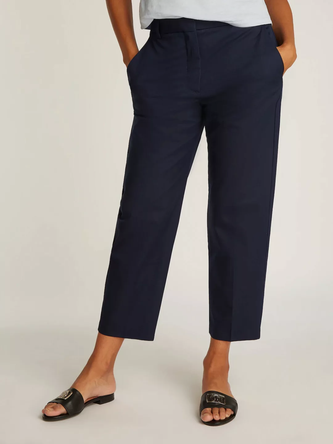 Tommy Hilfiger Chinohose, mit Bügelfalten günstig online kaufen