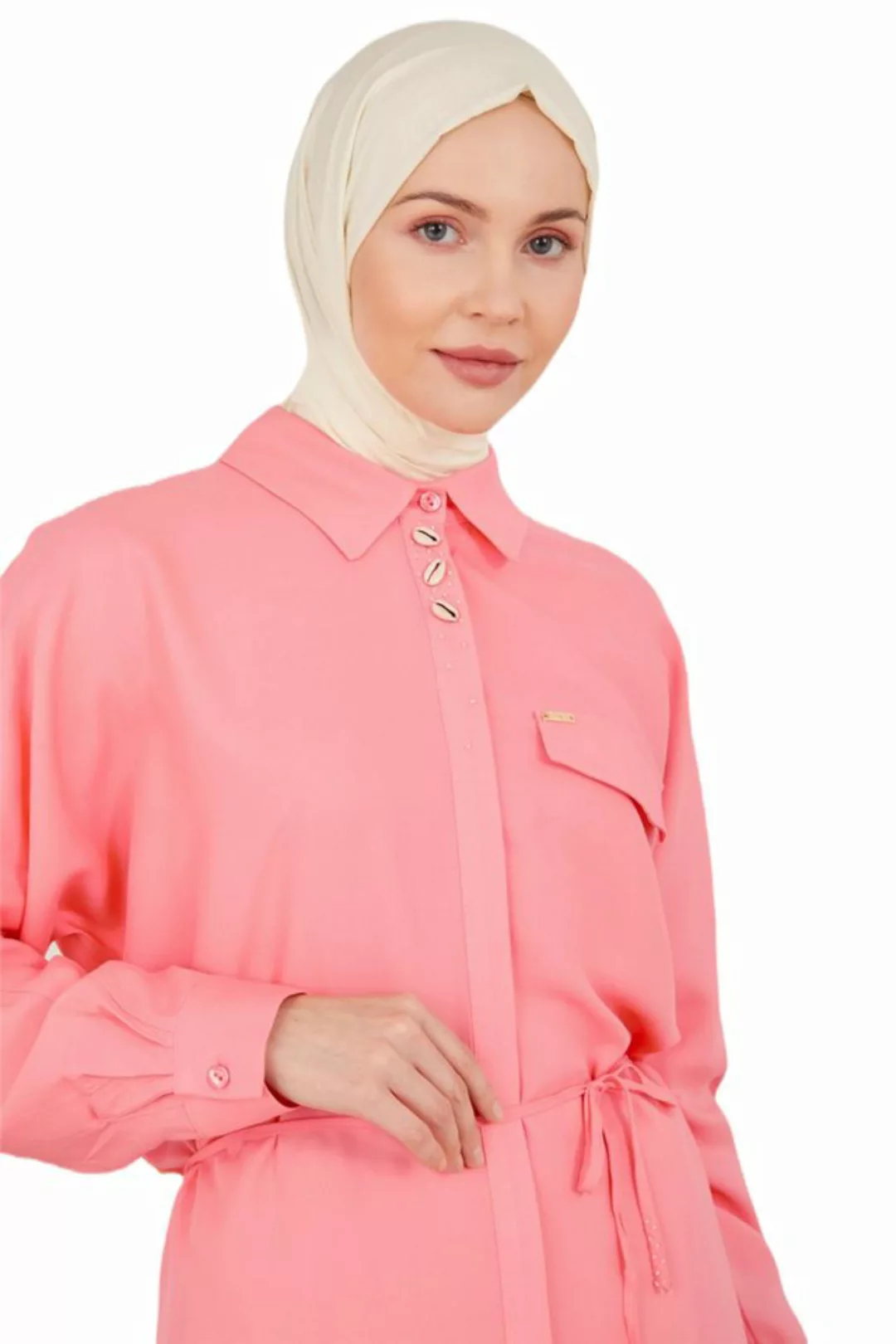 ARMİNE Tunikakleid Armine Tunika Damen, Moderne Polyester Kapuze Langarmshi günstig online kaufen