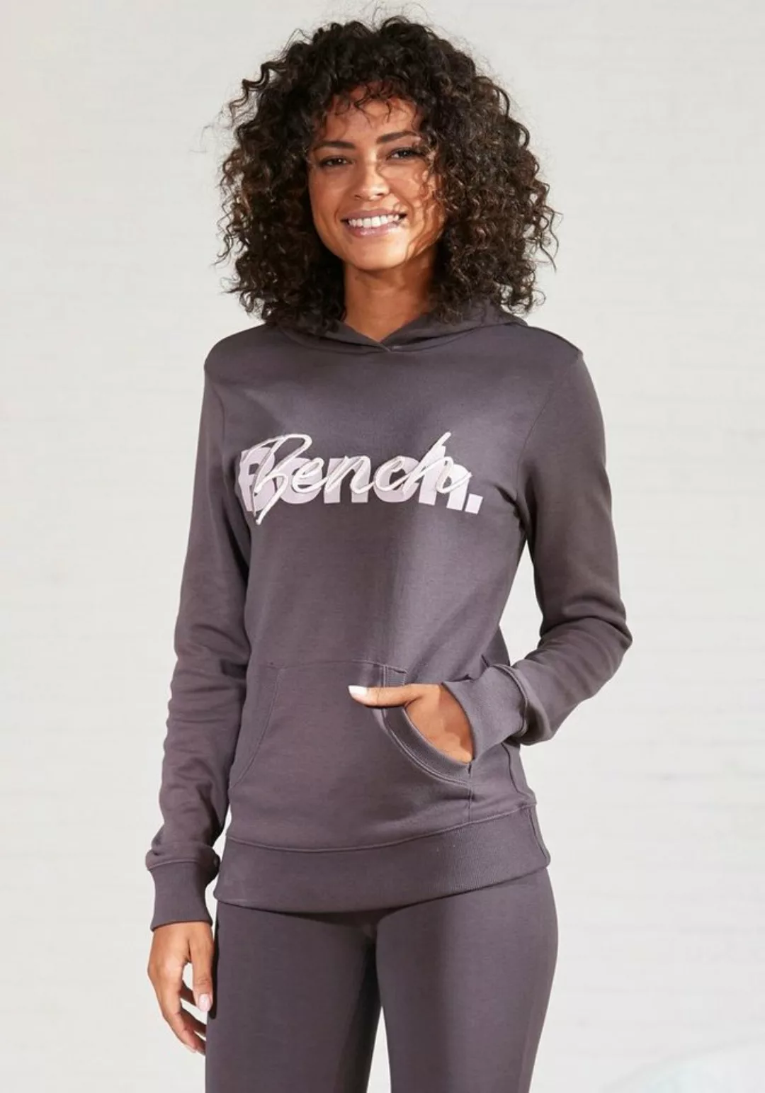 Bench. Loungewear Kapuzensweatshirt mit Kängurutasche, Loungeanzug, Hoodie günstig online kaufen