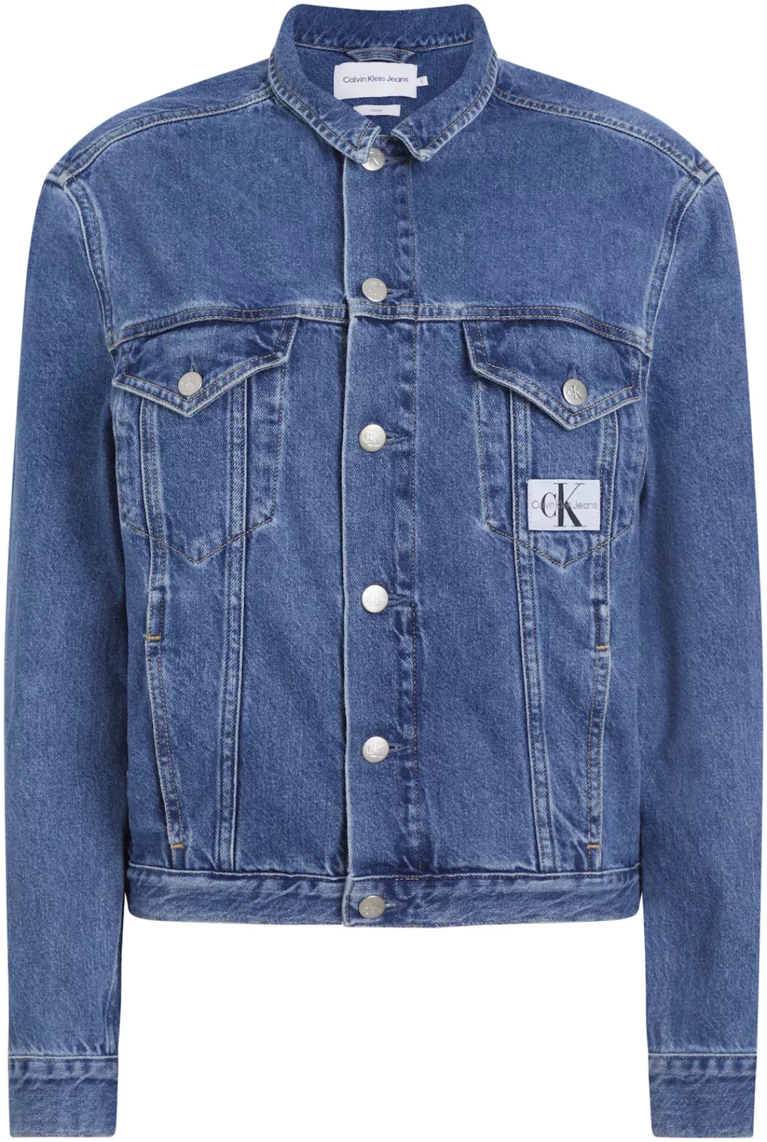 Calvin Klein Jeans Jeansjacke ARCHIVAL DENIM JACKET mit Brusttaschen günstig online kaufen