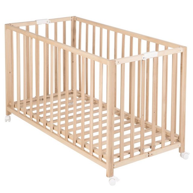 roba® Babybett »Fold Up, buche«, klappbar günstig online kaufen