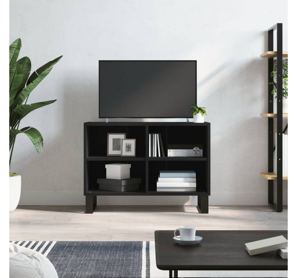 vidaXL TV-Schrank TV-Schrank Schwarz 69,5x30x50 cm Spanplatte günstig online kaufen