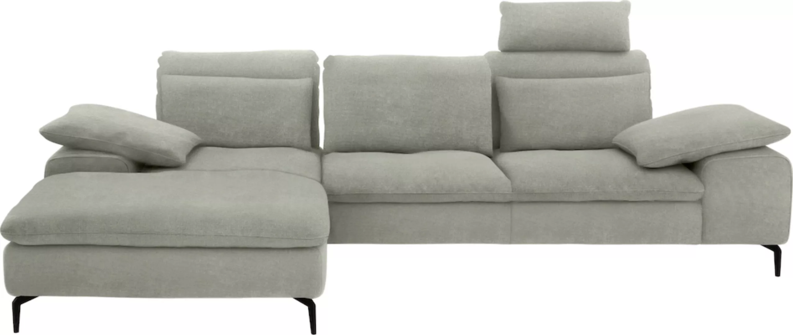 W.SCHILLIG Ecksofa »valentinoo«, (Set), inklusive Hocker, mit Sitztiefenver günstig online kaufen