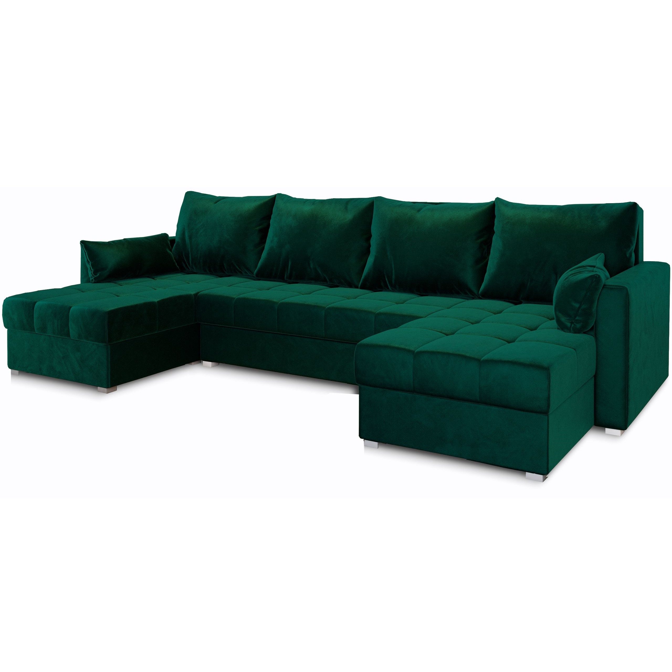 Masseno Ecksofa NAKO mit Schlaffunktion U-Form, günstig online kaufen