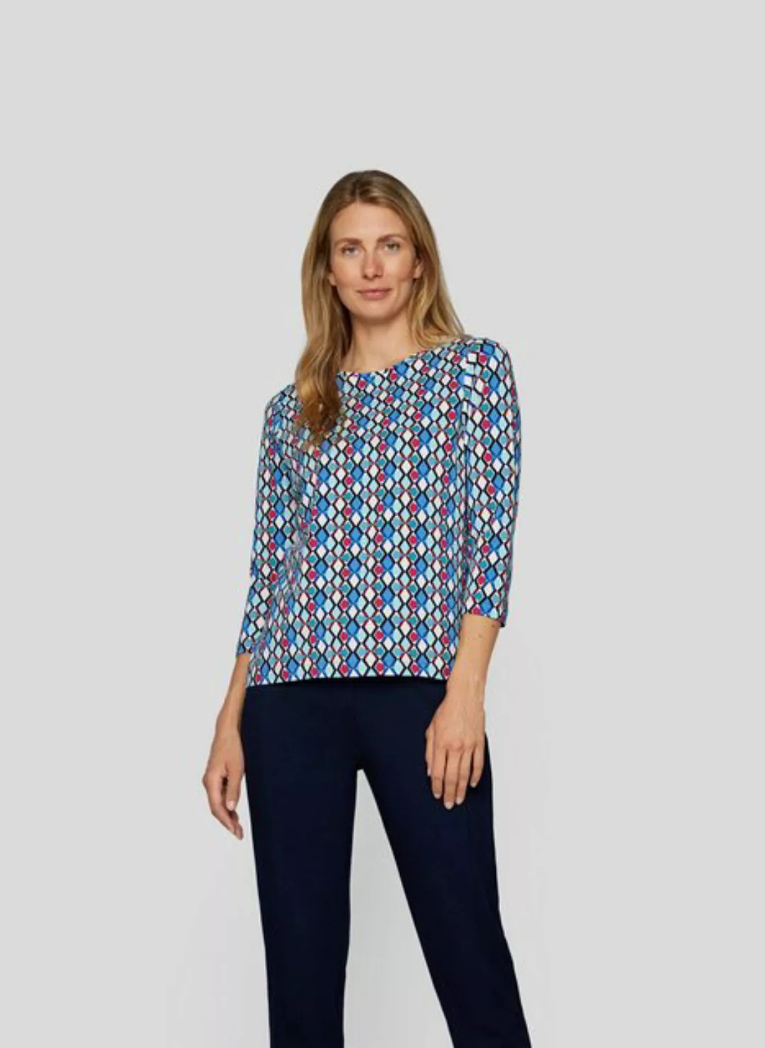 Rabe Print-Shirt RABE Lebendig gemustertes Damen-Shirt günstig online kaufen