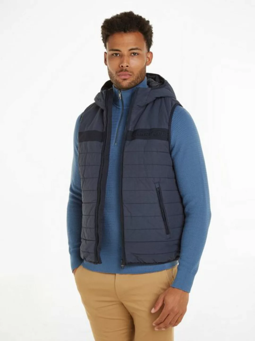 Tommy Hilfiger Steppweste GMD HOODED PADDED VEST im hochgeschlossenen Desig günstig online kaufen