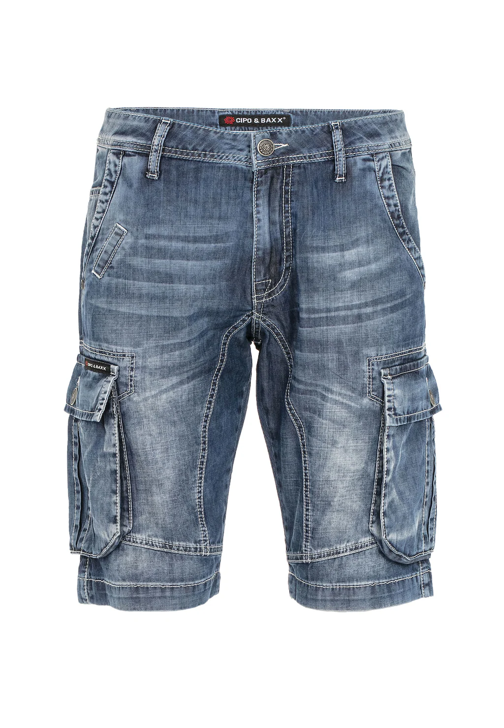 Cipo & Baxx Jeansbermudas "Bermuda & Short", aus reiner Baumwolle günstig online kaufen