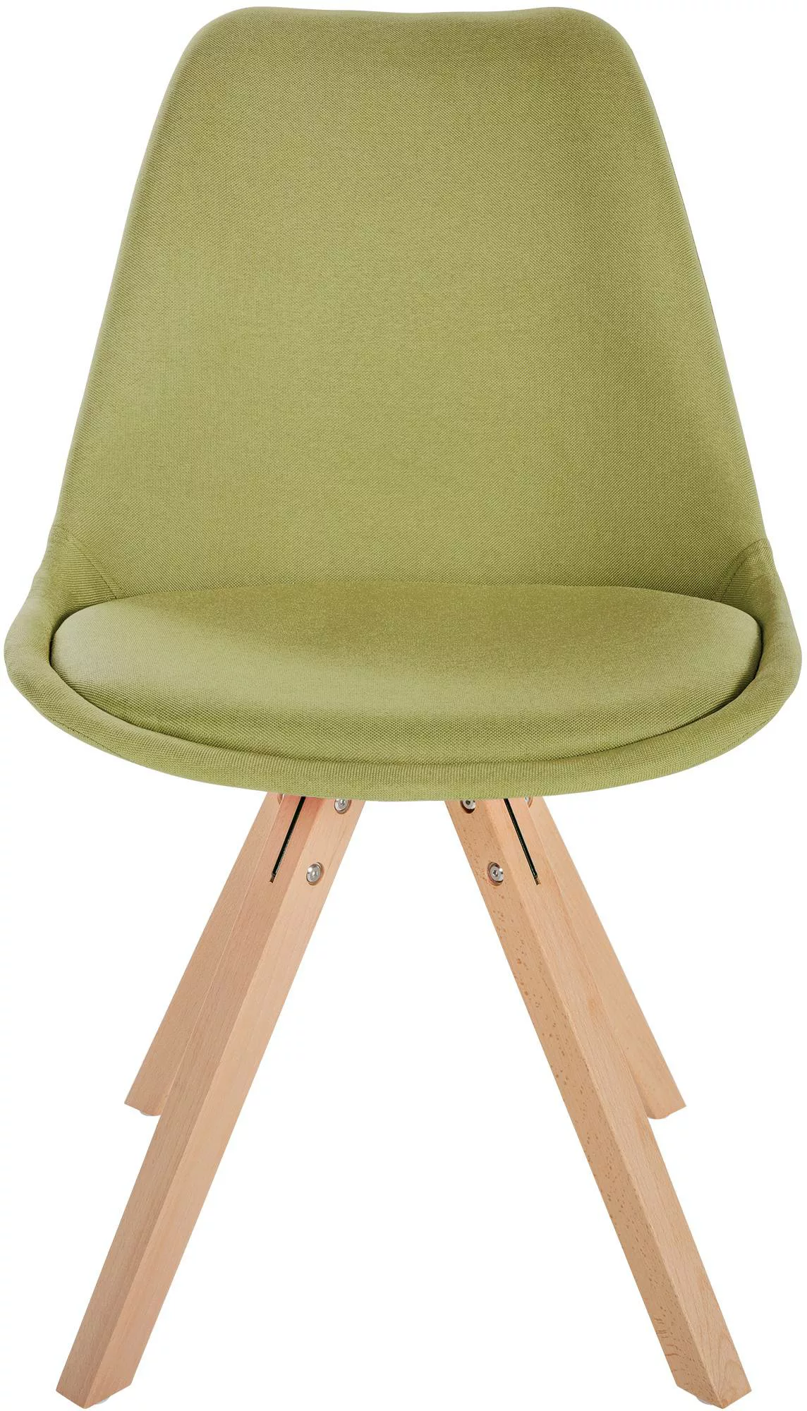 Stuhl Sofia Stoff Square Grün günstig online kaufen