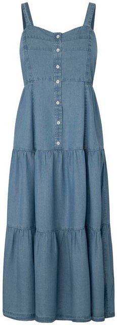 Pepe Jeans Sommerkleid EDITH in Jeansoptik, aus sommerlicher Qualität günstig online kaufen