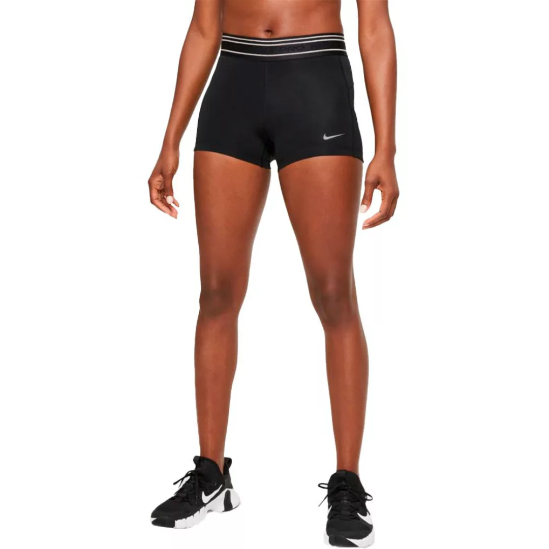 Nike Pro Dri Fit 3´´ Pocket Shorts Hosen S Black / White günstig online kaufen