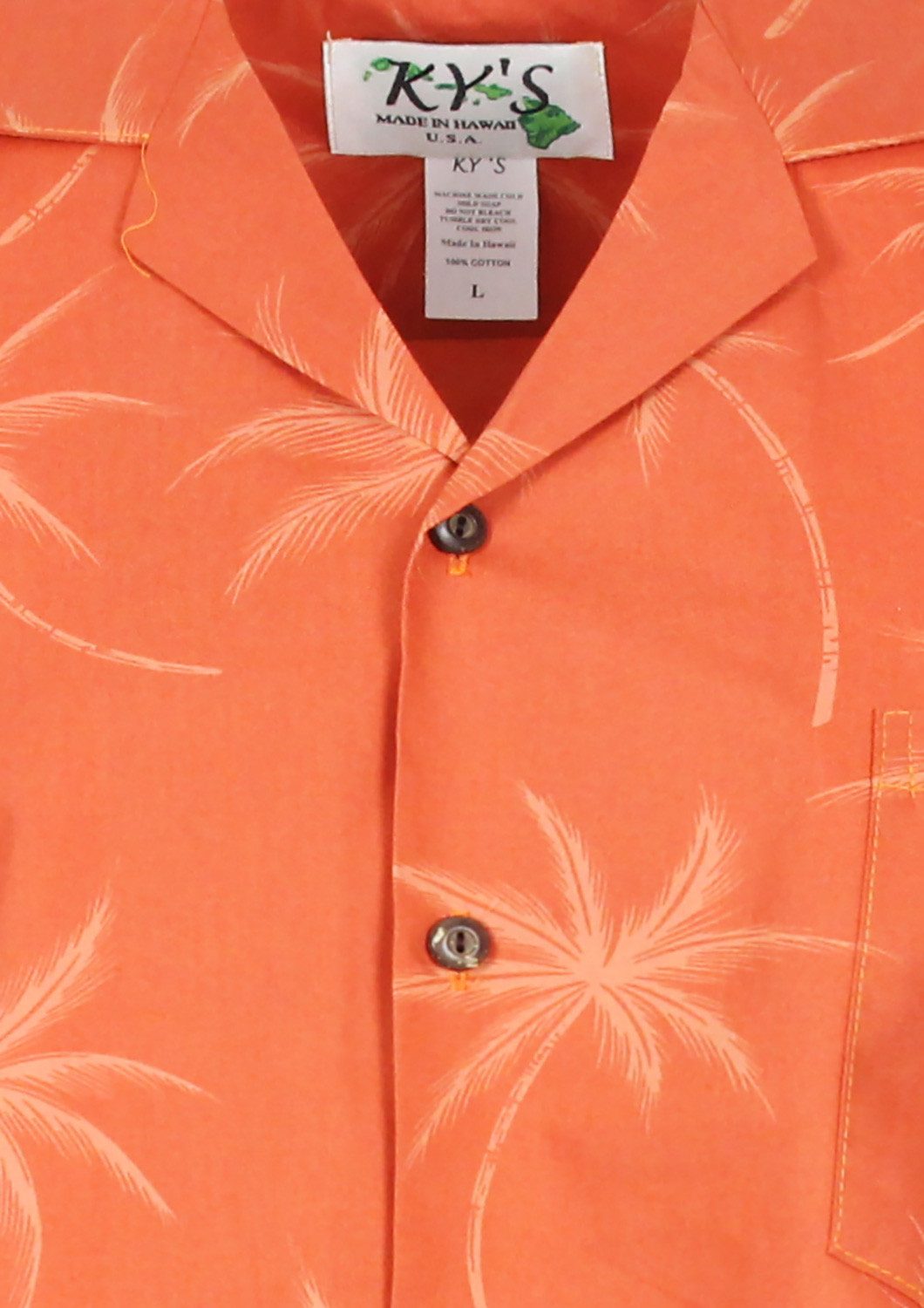 KY's Hawaiihemd Palmshadow Original Hawaiihemd mit günstig online kaufen