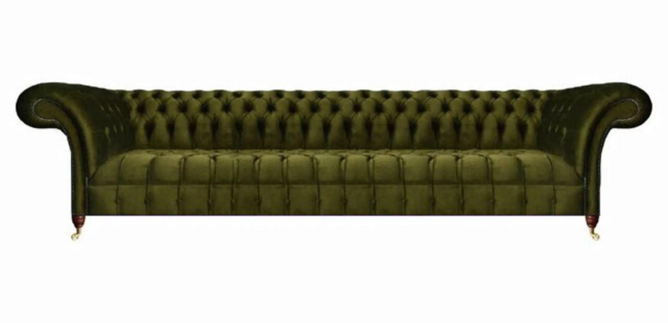 JVmoebel 4-Sitzer Wohnzimmer Luxus Viersitzer Sofa Couch Modern Grün Sofas günstig online kaufen