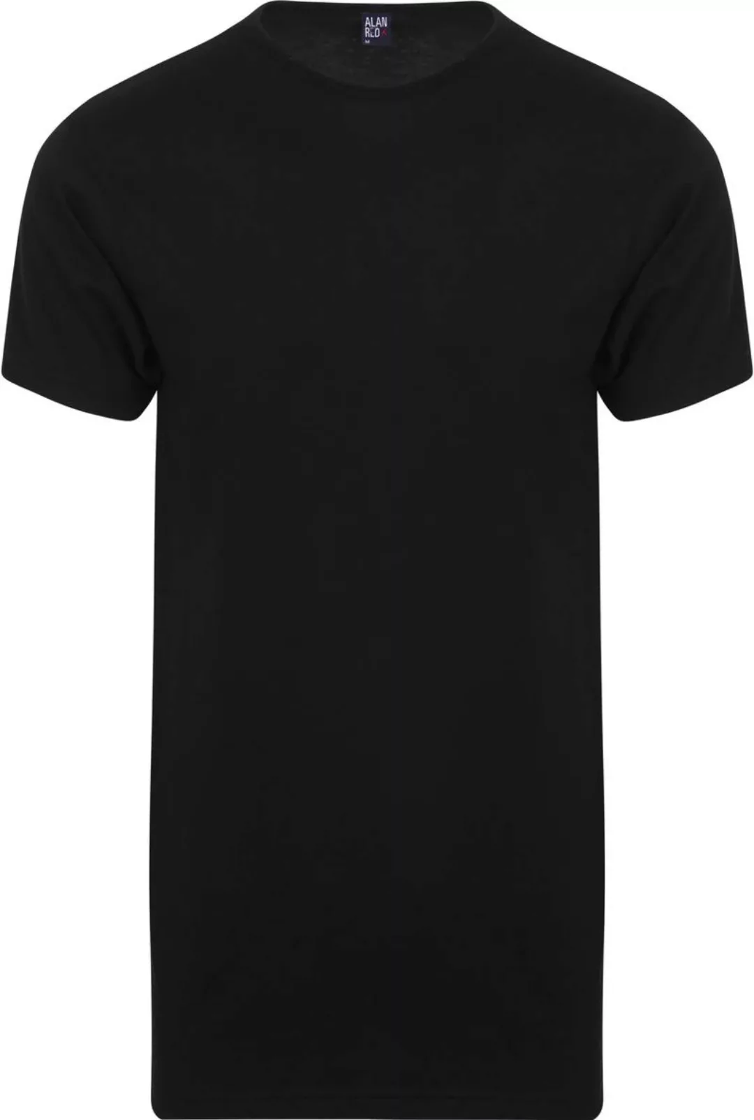 Alan Red Extra Lang T-Shirts Derby Schwarz (2-Pack) - Größe M günstig online kaufen