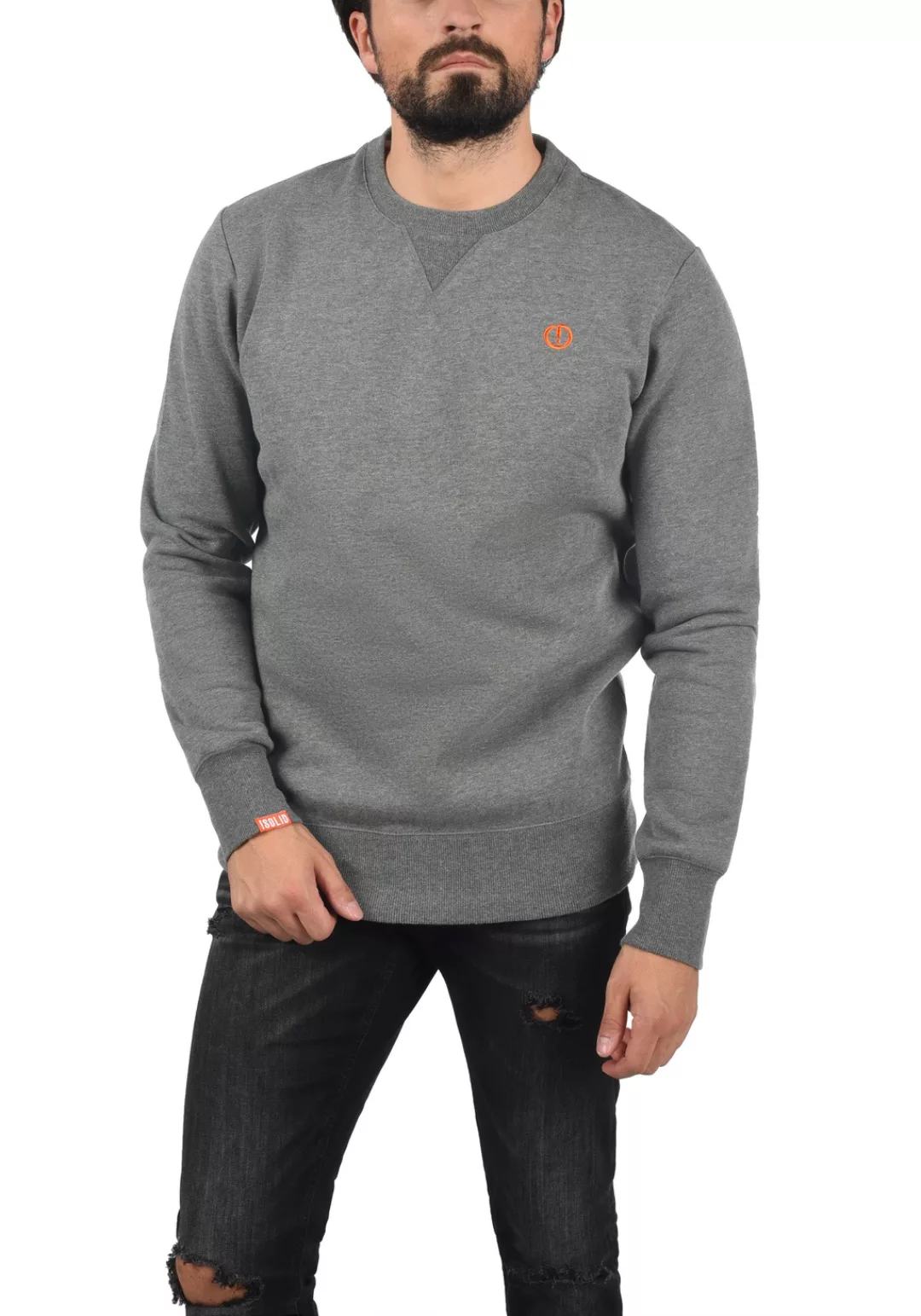 !Solid Sweatshirt SDBenn O-Neck Sweatpullover mit weicher Fleece-Innenseite günstig online kaufen