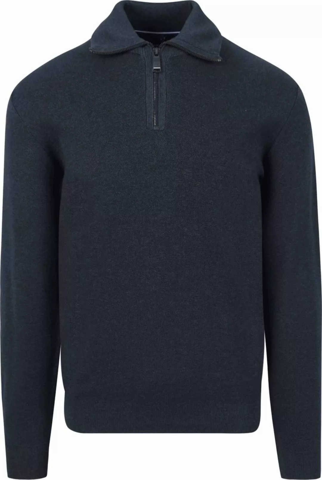 Casa Moda Halfzip Pullover Dunkelblau - Größe M günstig online kaufen