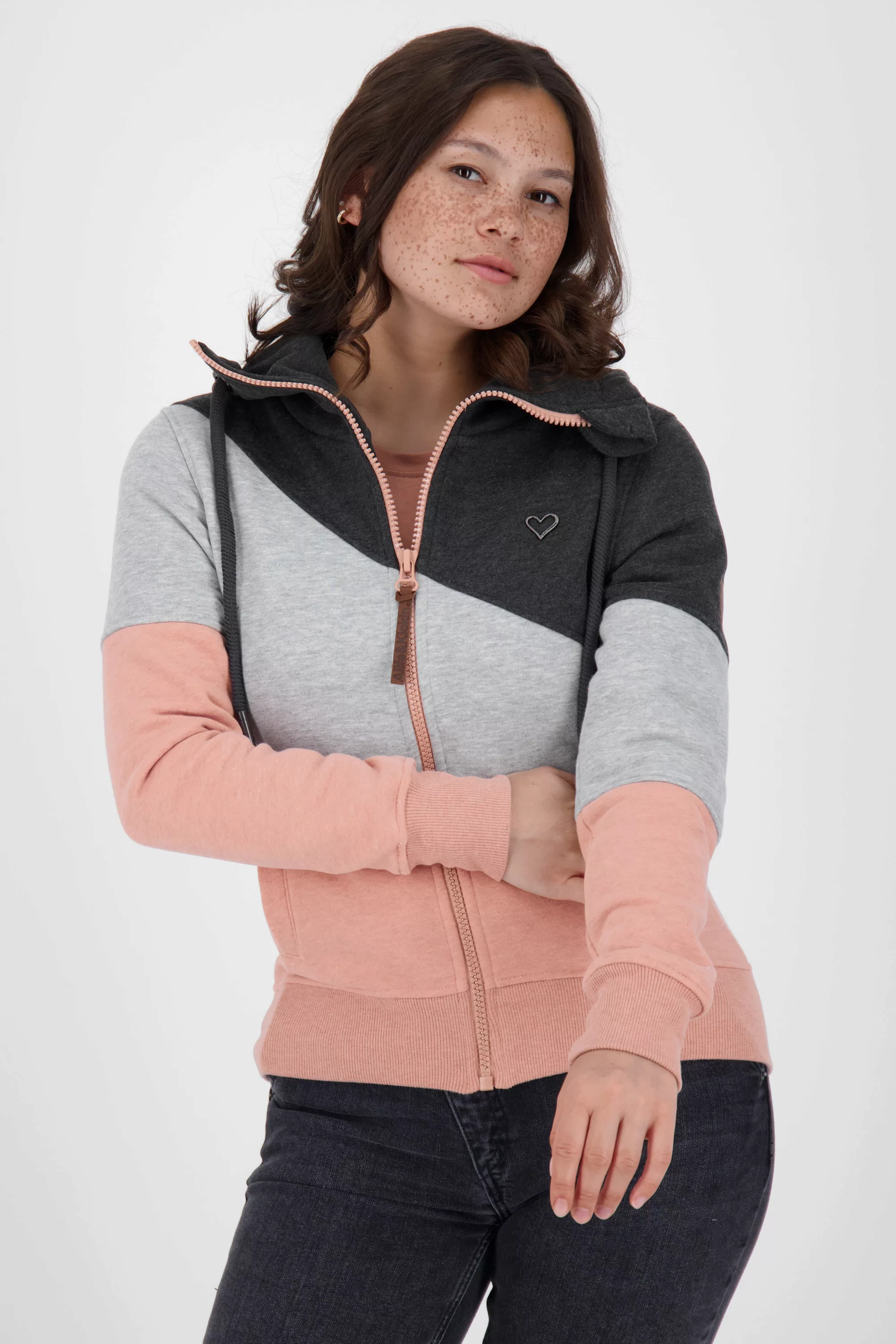 Alife & Kickin Kapuzensweatjacke "Damen SteffiAK A" günstig online kaufen