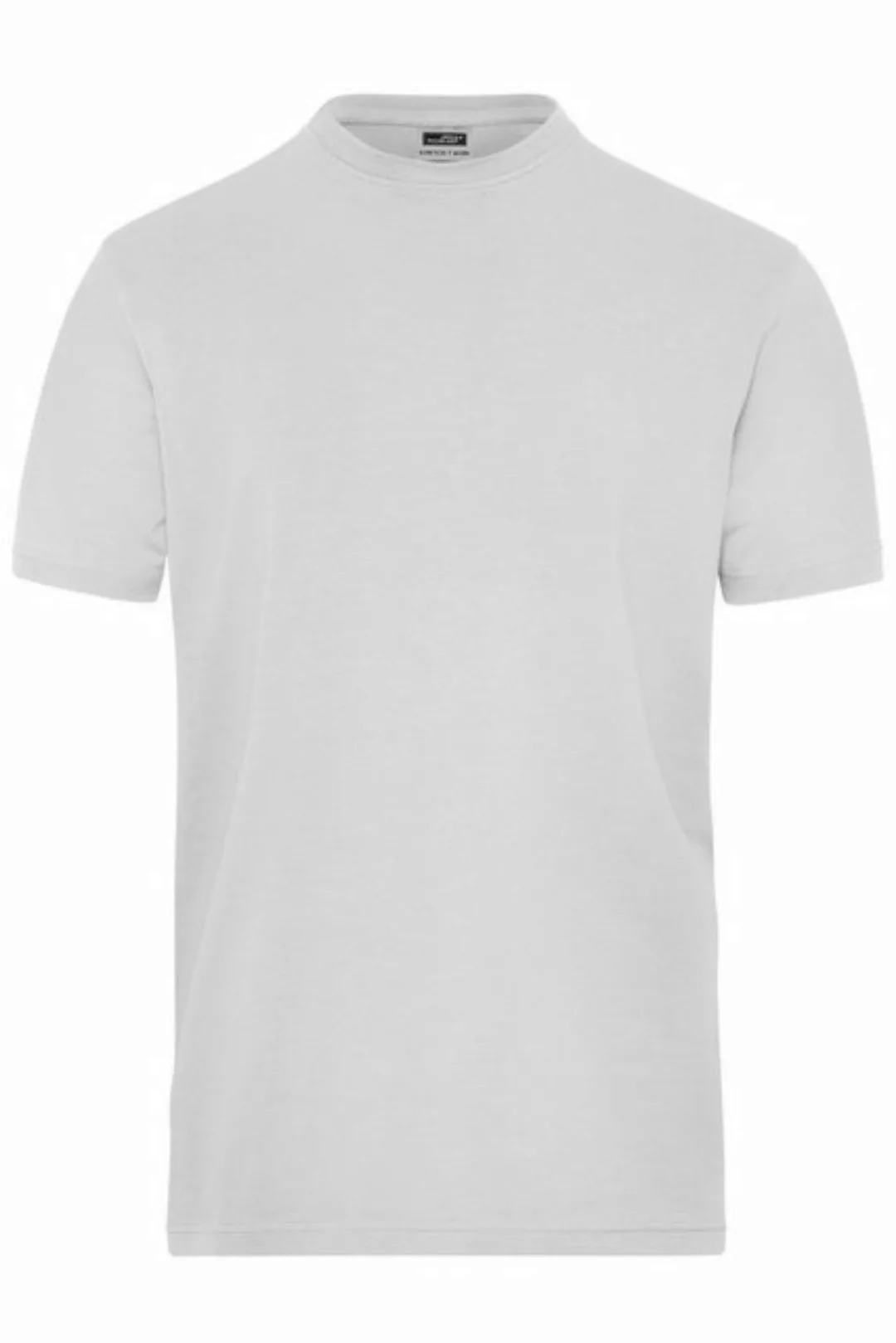 James & Nicholson T-Shirt Elastisches Herren T-Shirt Bio Workwear-T Stretch günstig online kaufen