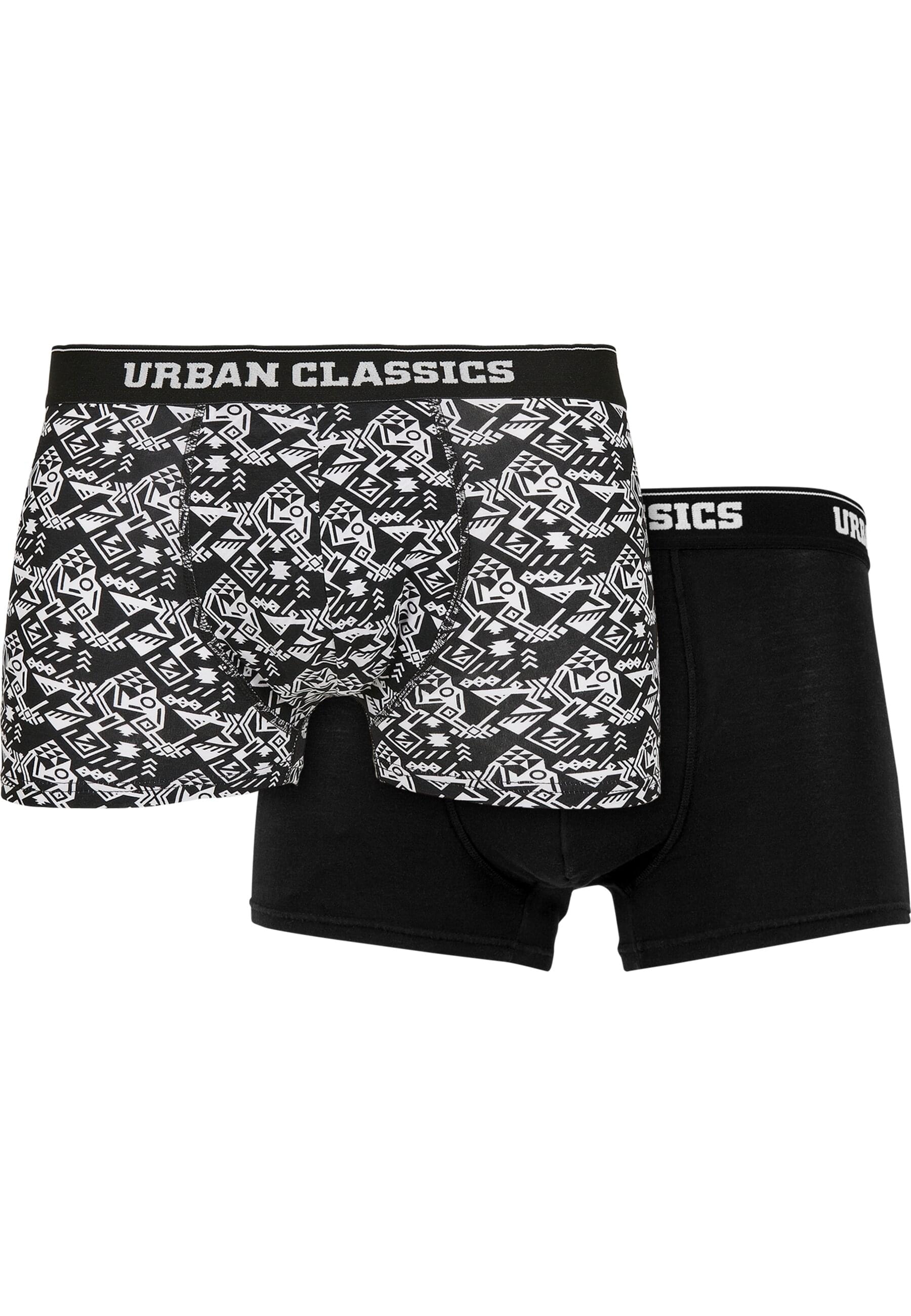 URBAN CLASSICS Boxershorts "Urban Classics Herren Organic Boxer Shorts 2-Pa günstig online kaufen