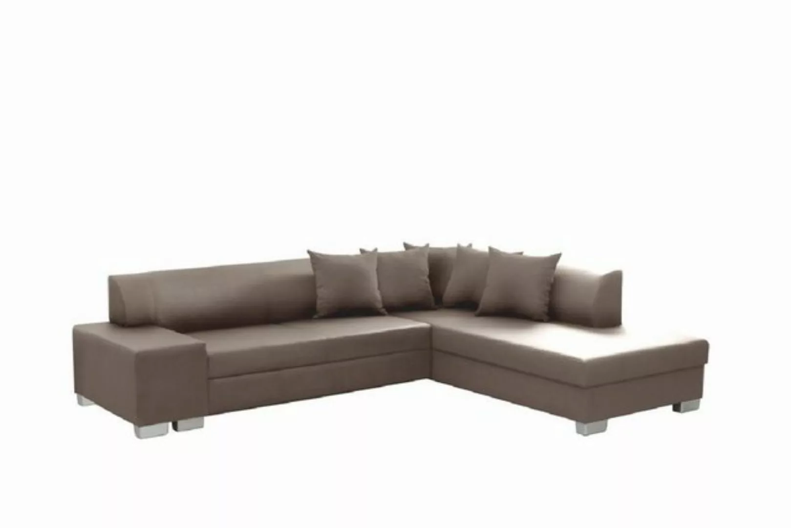 JVmoebel Ecksofa LForm Sofa Designer Sofa mit Bettfunktion Schlafsofa Eckso günstig online kaufen