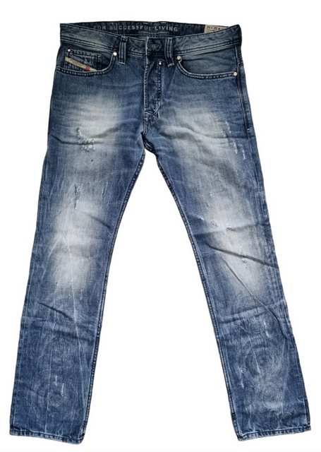 Diesel Comfort-fit-Jeans Safado X - R (Blau, Used Look) Regular Slim Straig günstig online kaufen