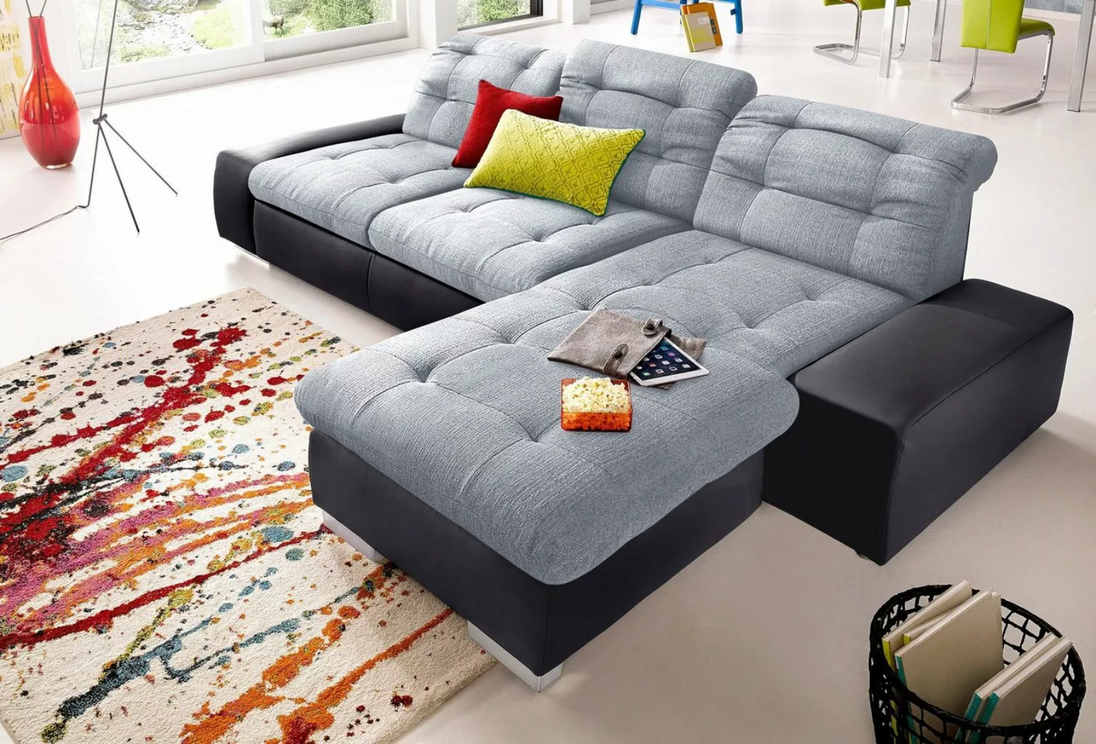 sit&more Ecksofa Palomino, wahlweise XL oder XXL und mit Bettfunktion günstig online kaufen