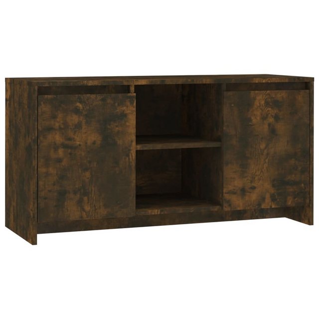 vidaXL TV-Schrank TV-Schrank Räuchereiche 102x37,5x52,5 cm Spanplatte Lowbo günstig online kaufen