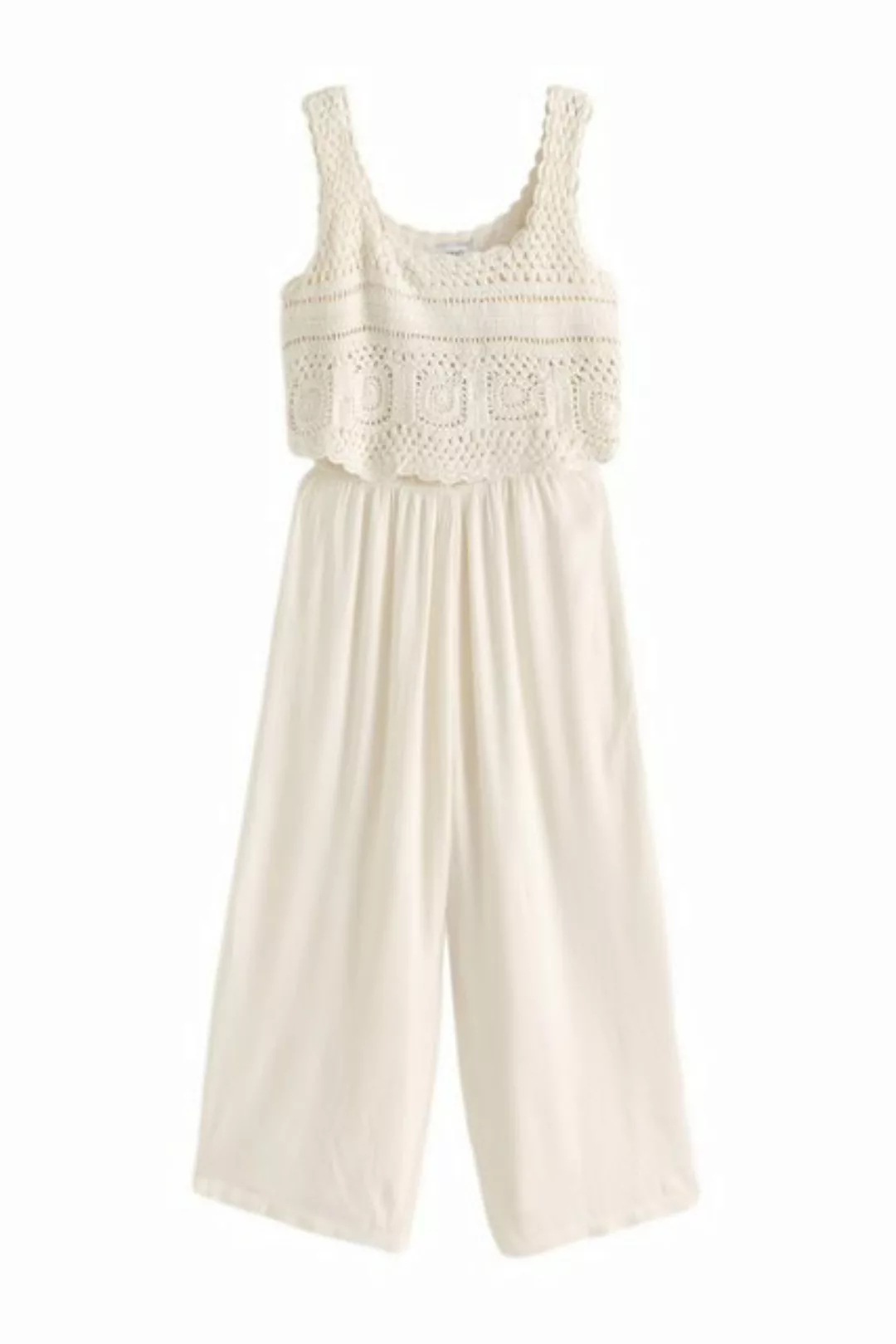 Next Jumpsuit Sommer-Jumpsuit mit Häkeltop (1-tlg) günstig online kaufen