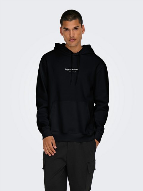 ONLY & SONS Kapuzensweatshirt ONSCURATED REG HOODIE SWEAT günstig online kaufen