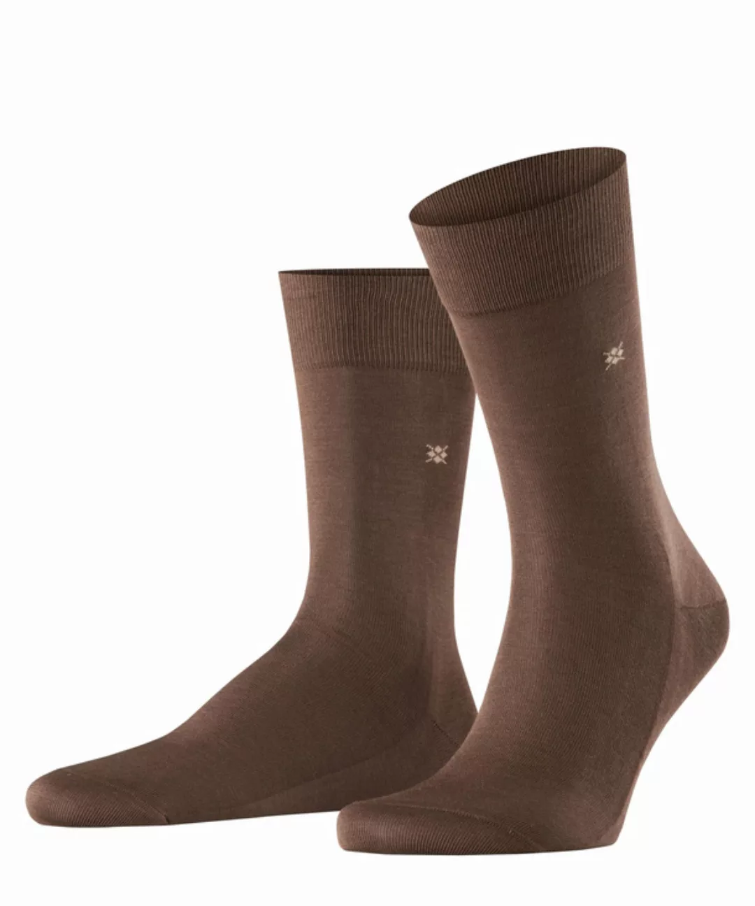 Burlington Cardiff Herren Socken, 40-46, Braun, Uni, Baumwolle, 21036-50040 günstig online kaufen