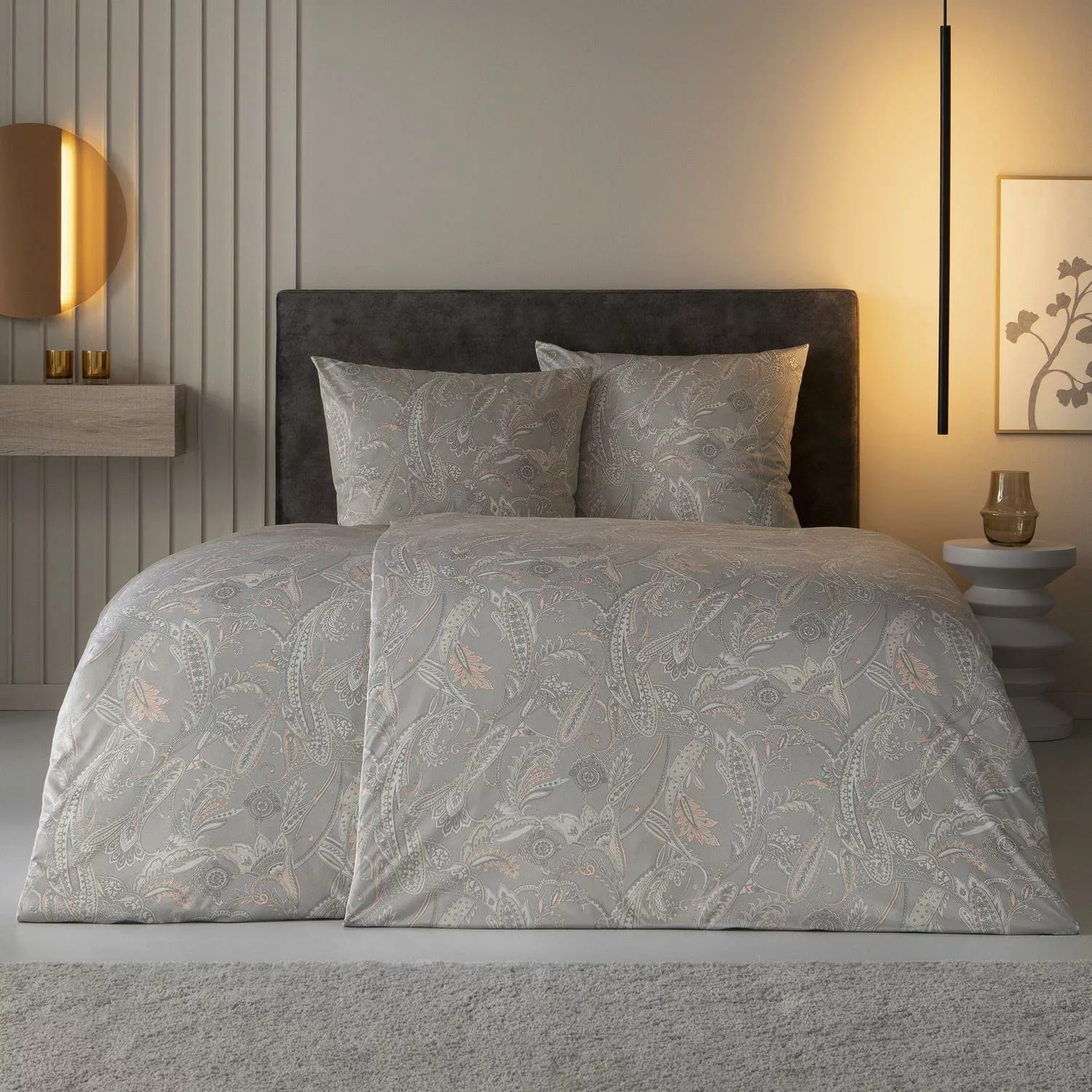 Estella Interlock Jersey Bettwäsche Amelie 6346-230 Paisley 135x200 günstig online kaufen