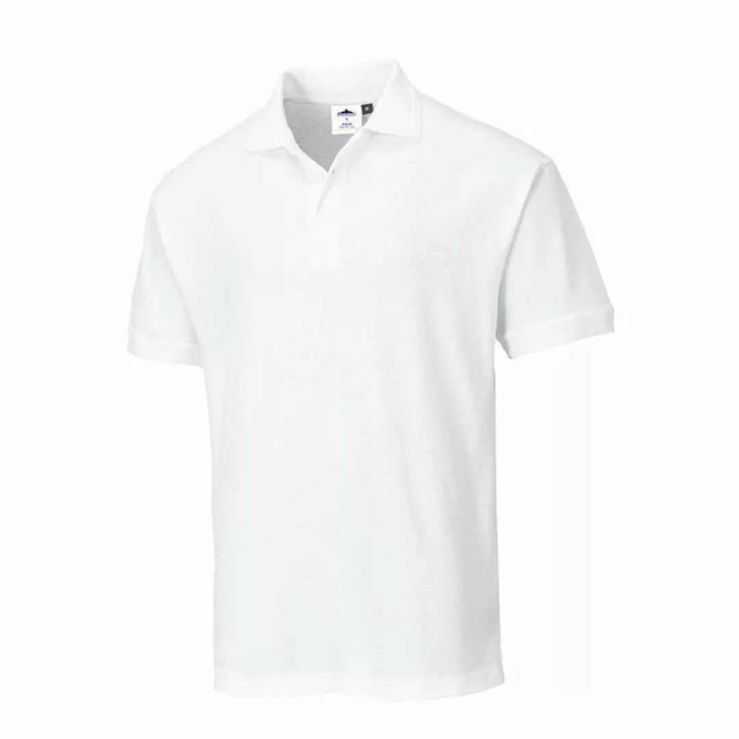 Portwest Poloshirt Herren Naples Polo-Shirt weiss B210 günstig online kaufen