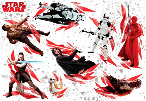 Komar Deko-Sticker Star Wars The Last Jedi 100 cm x 70 cm günstig online kaufen