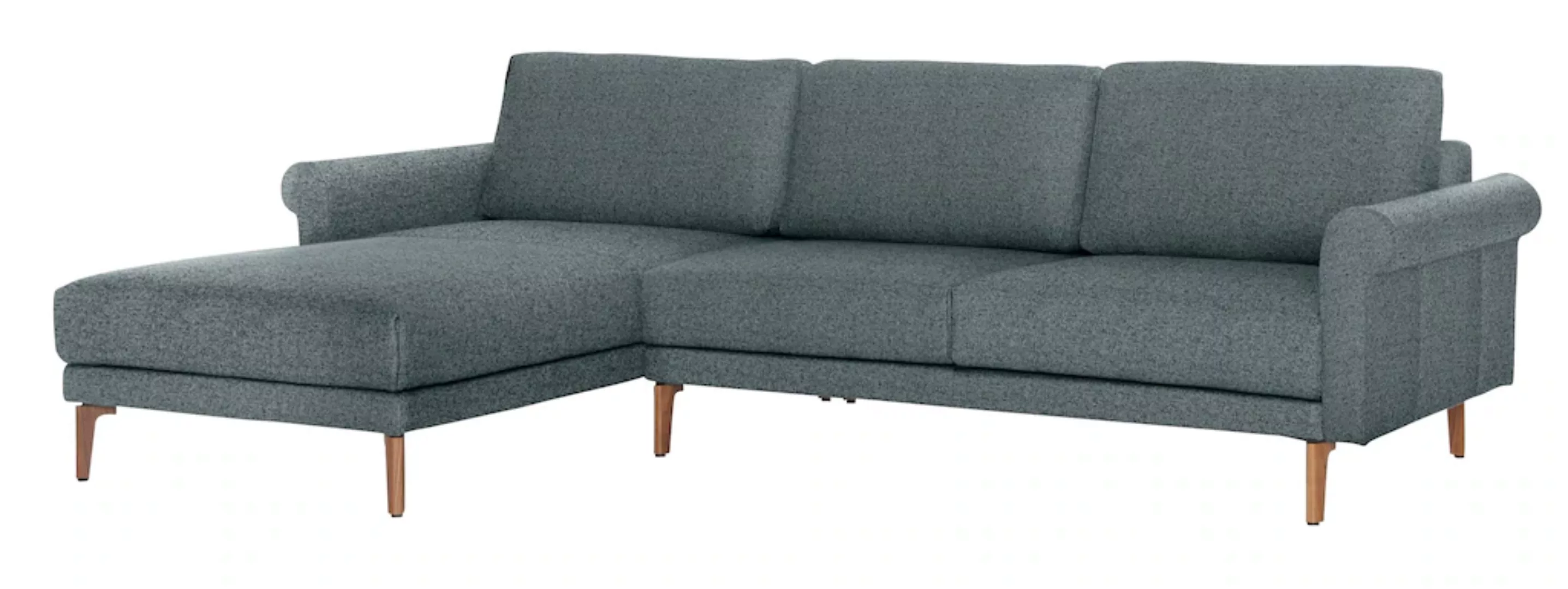 hülsta sofa Ecksofa "hs.450", Armlehne Schnecke modern Landhaus, Breite 282 günstig online kaufen