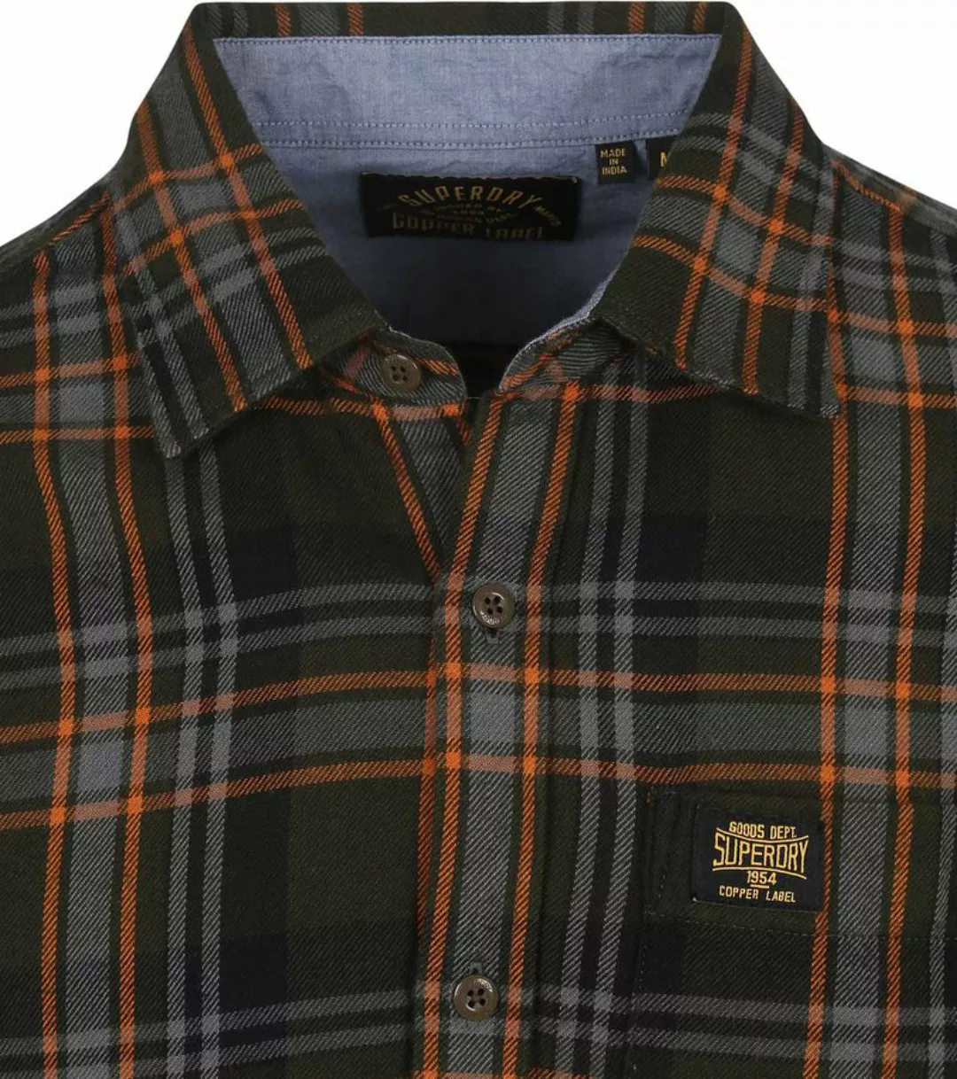 Superdry Langarmhemd Organic Cotton Lumberjack Check Shirt günstig online kaufen