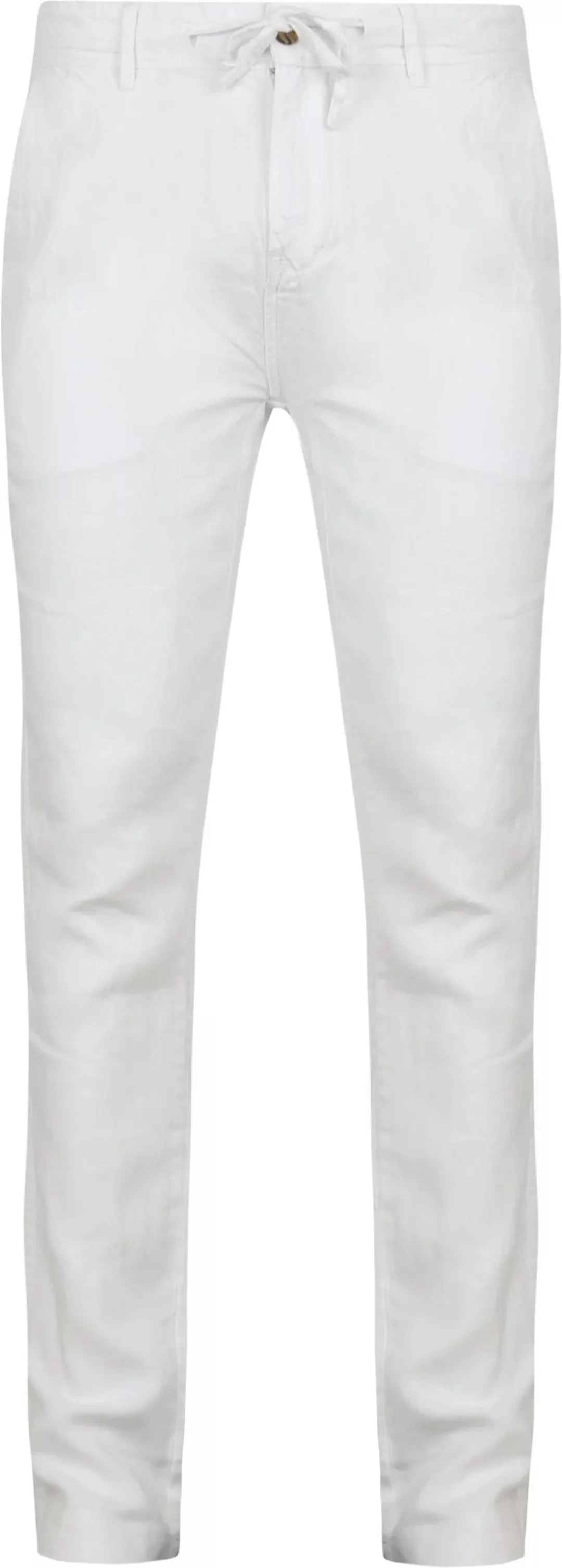 Suitable Chino Leinen Weiß - Größe XL günstig online kaufen