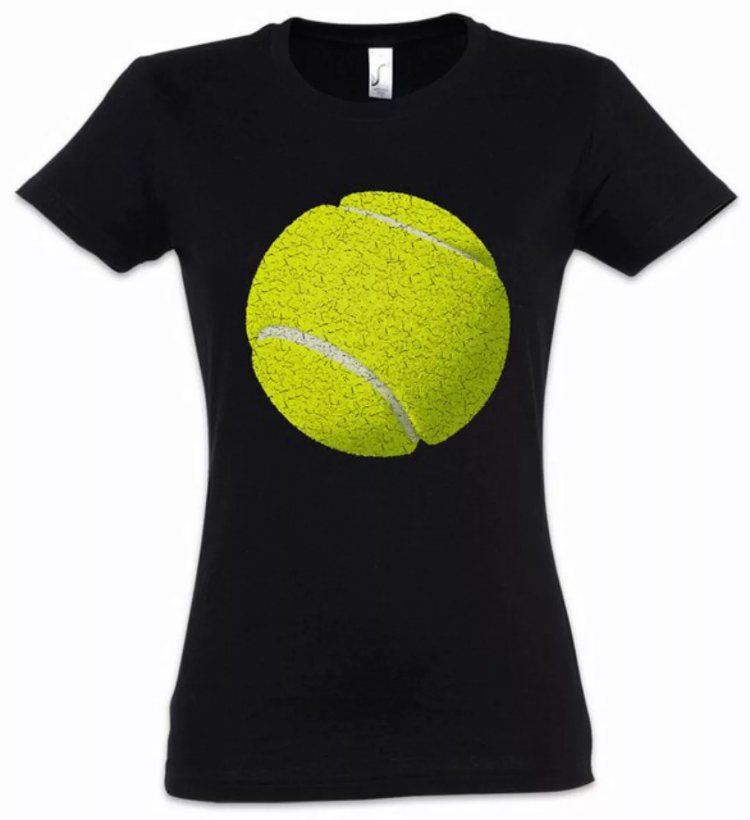 Urban Backwoods Print-Shirt Tennis Ball Damen T-Shirt Player Passion Love A günstig online kaufen