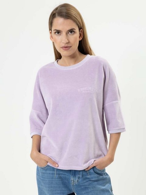 Herrlicher Kurzarmpullover Smila Shortsleeve Überschnittene Schulter Nicki günstig online kaufen