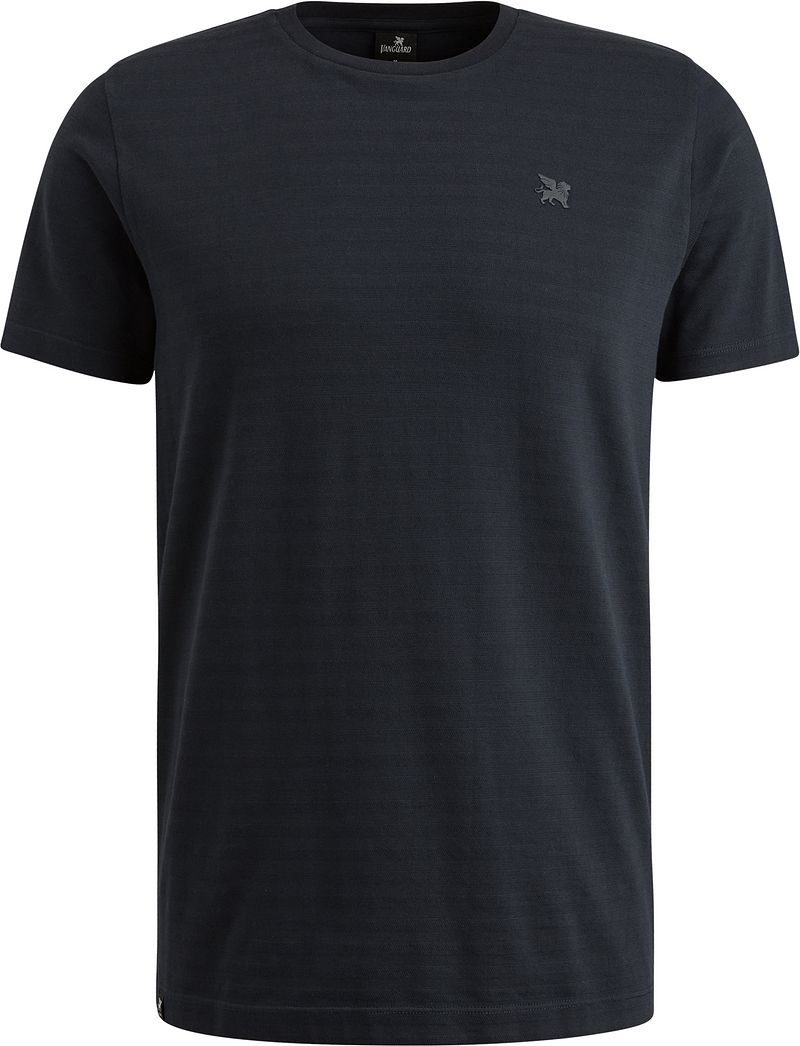 Vanguard T-Shirt Streifen Navy - Größe XXL günstig online kaufen